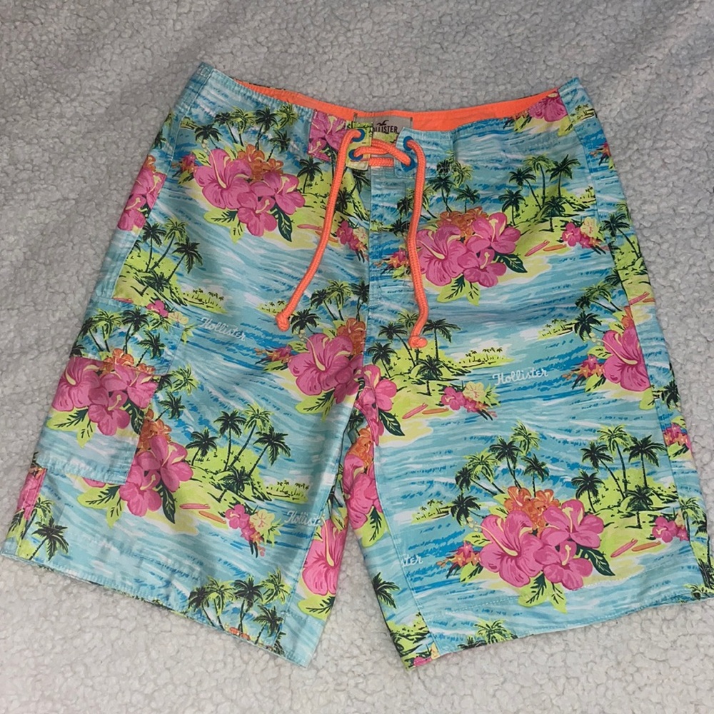 Floral Hollister Trunks